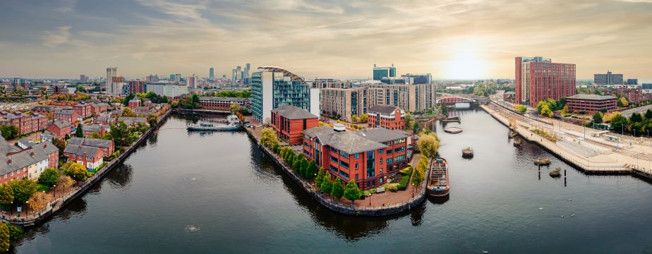 View of Manchester City Centre