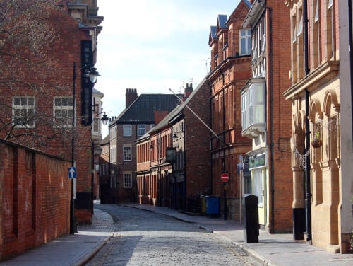 Streets of Hull in the daytime