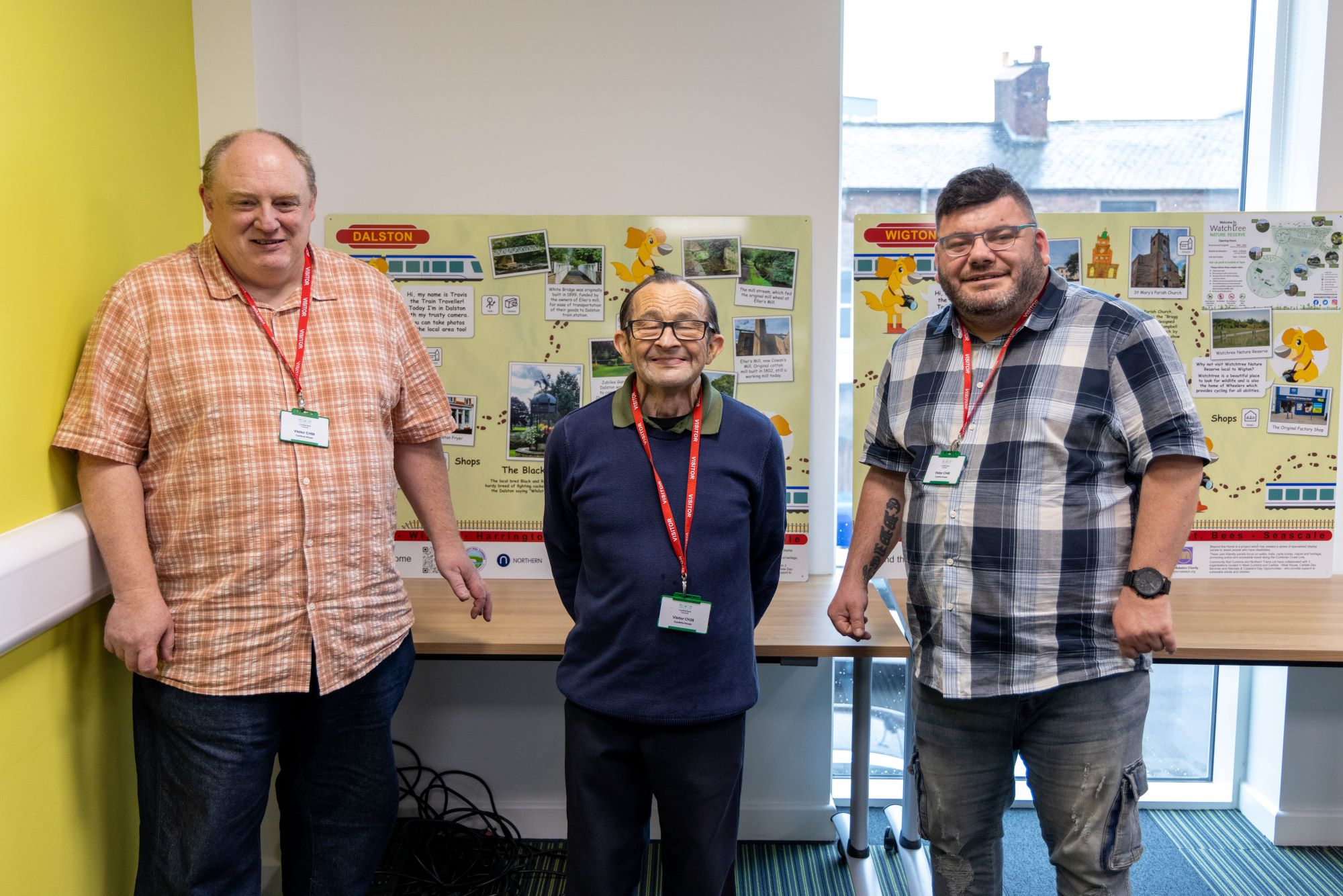 Makaton information panels installed at Cumbria stations to help people ...