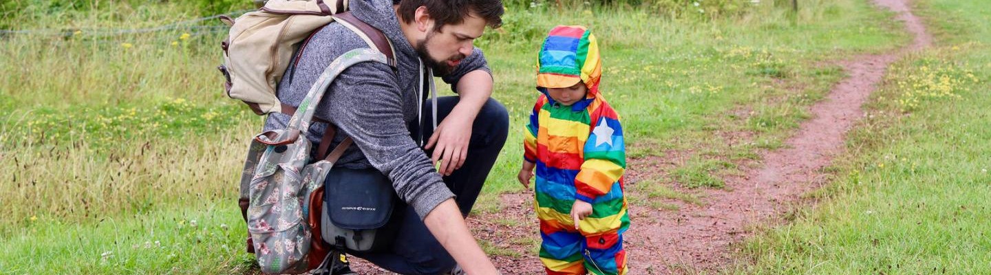 Walking with children