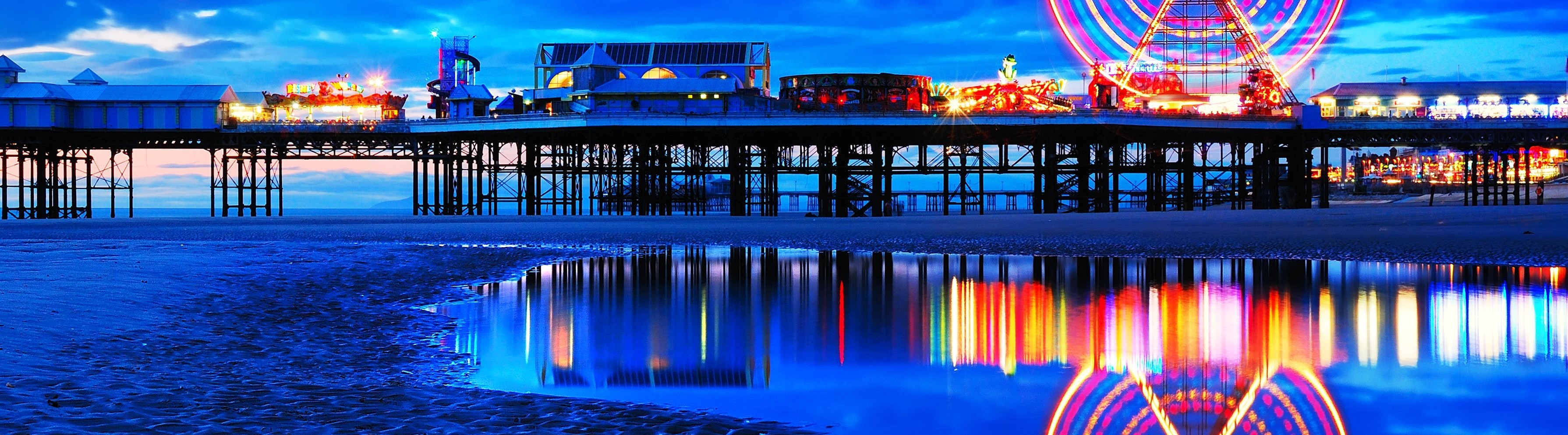 Christmas shopping in Blackpool