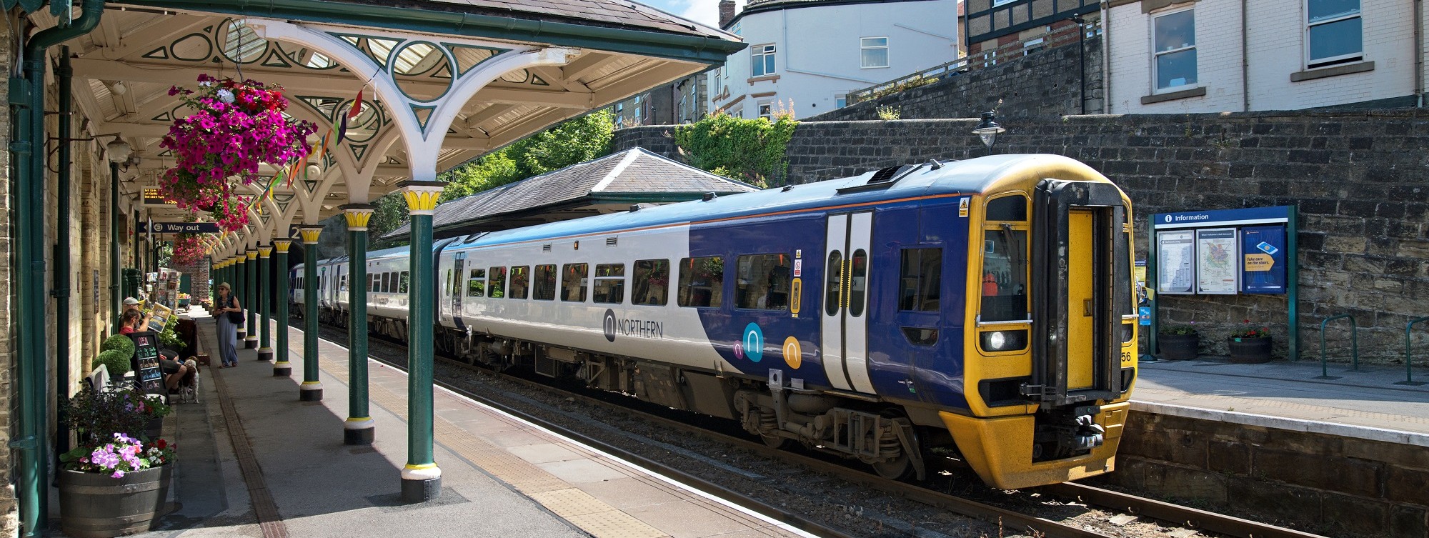 image-shows-northern-train-at-knaresborough-station