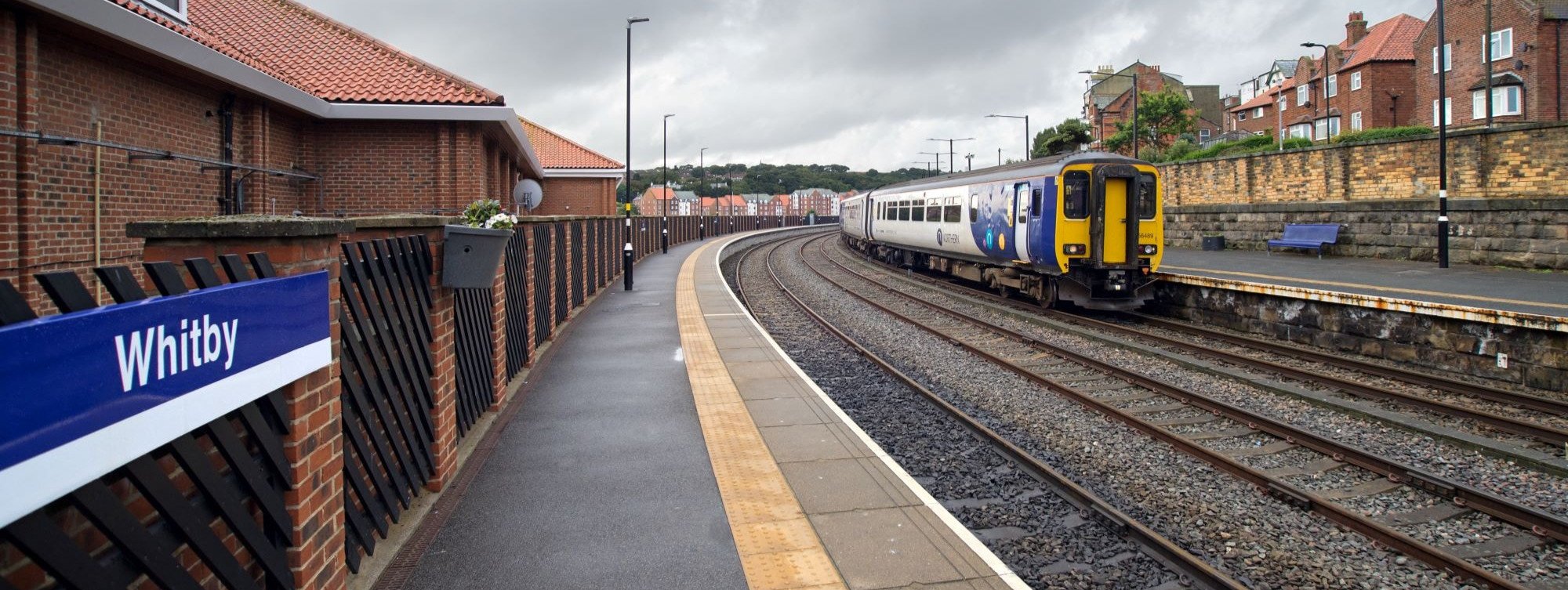 image-shows-a-northern-train-at-whitby-station