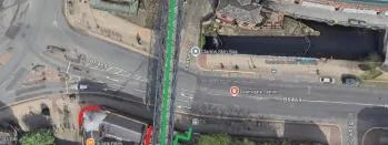 Image shows Deansgate Pedestrain Flow until Mon 24 Feb 7v9wf-gcs3l-cejup-6wv8e-xpwpf