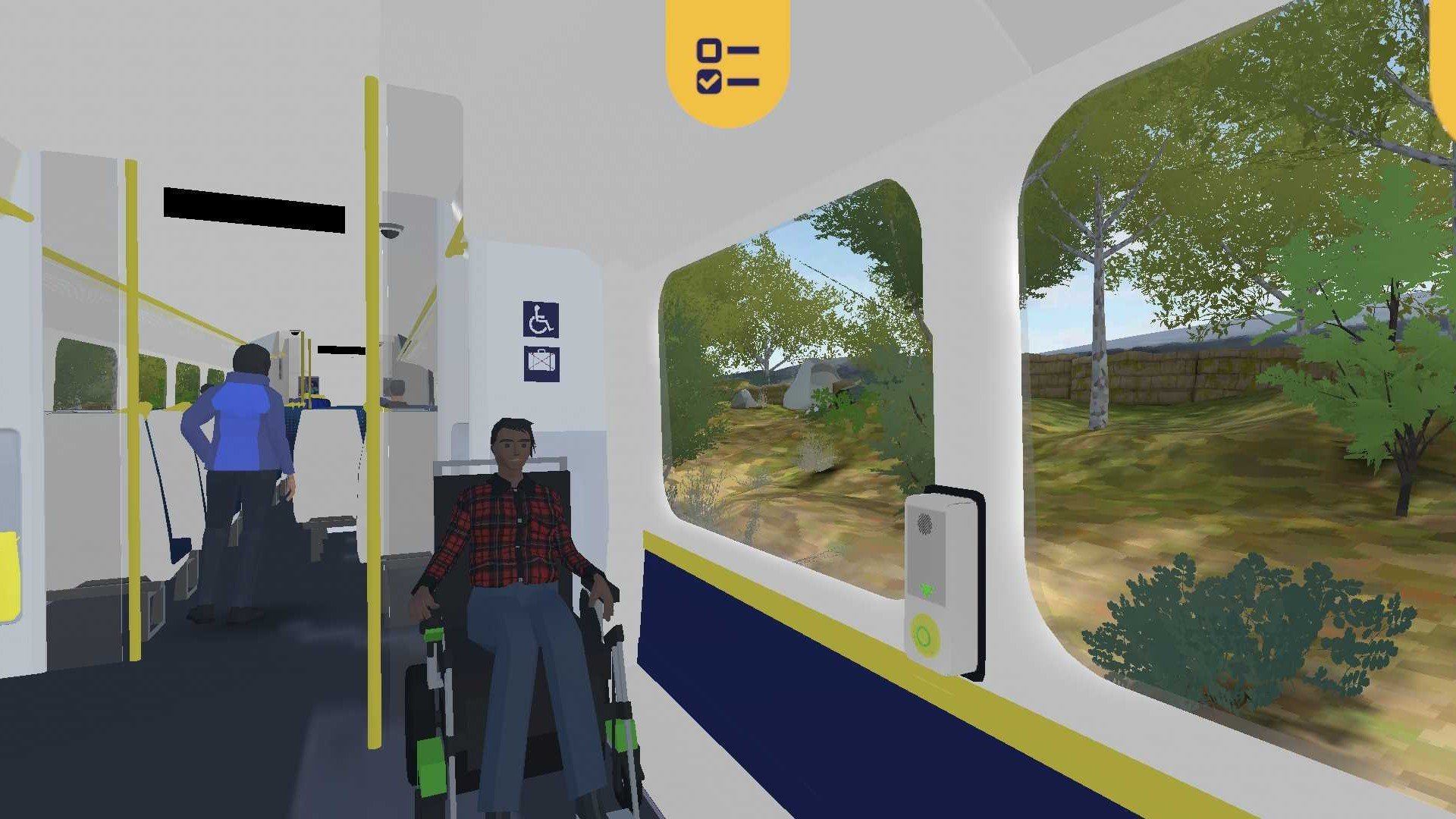 Accessible travel simulator (1)