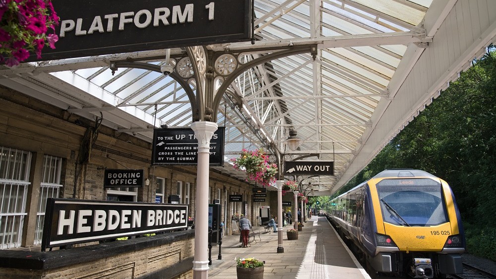 Hebden Bridge Station Northern Trains July 2022 TMNT01 - Low Res