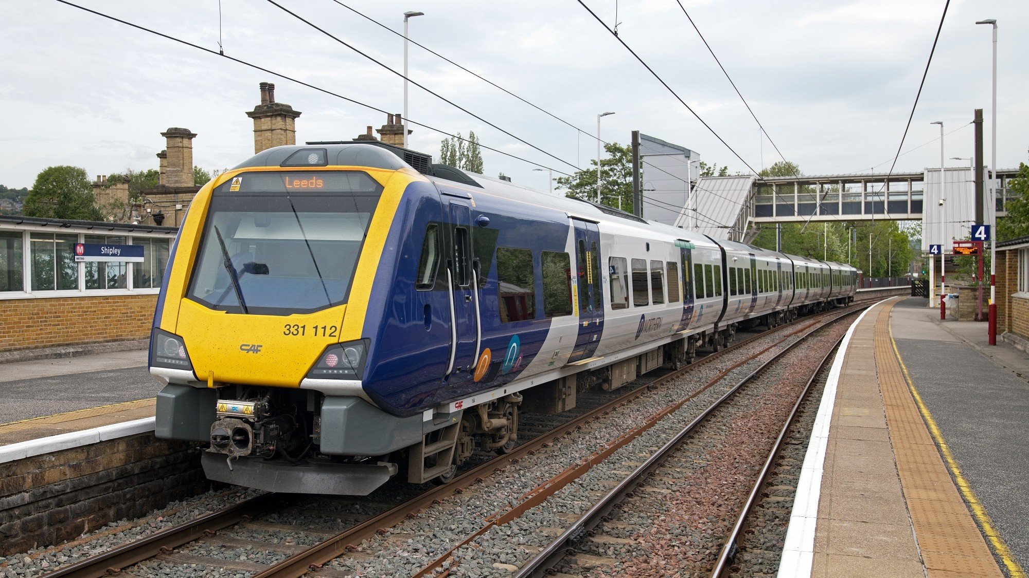 Image shows Northern service at Shipley station