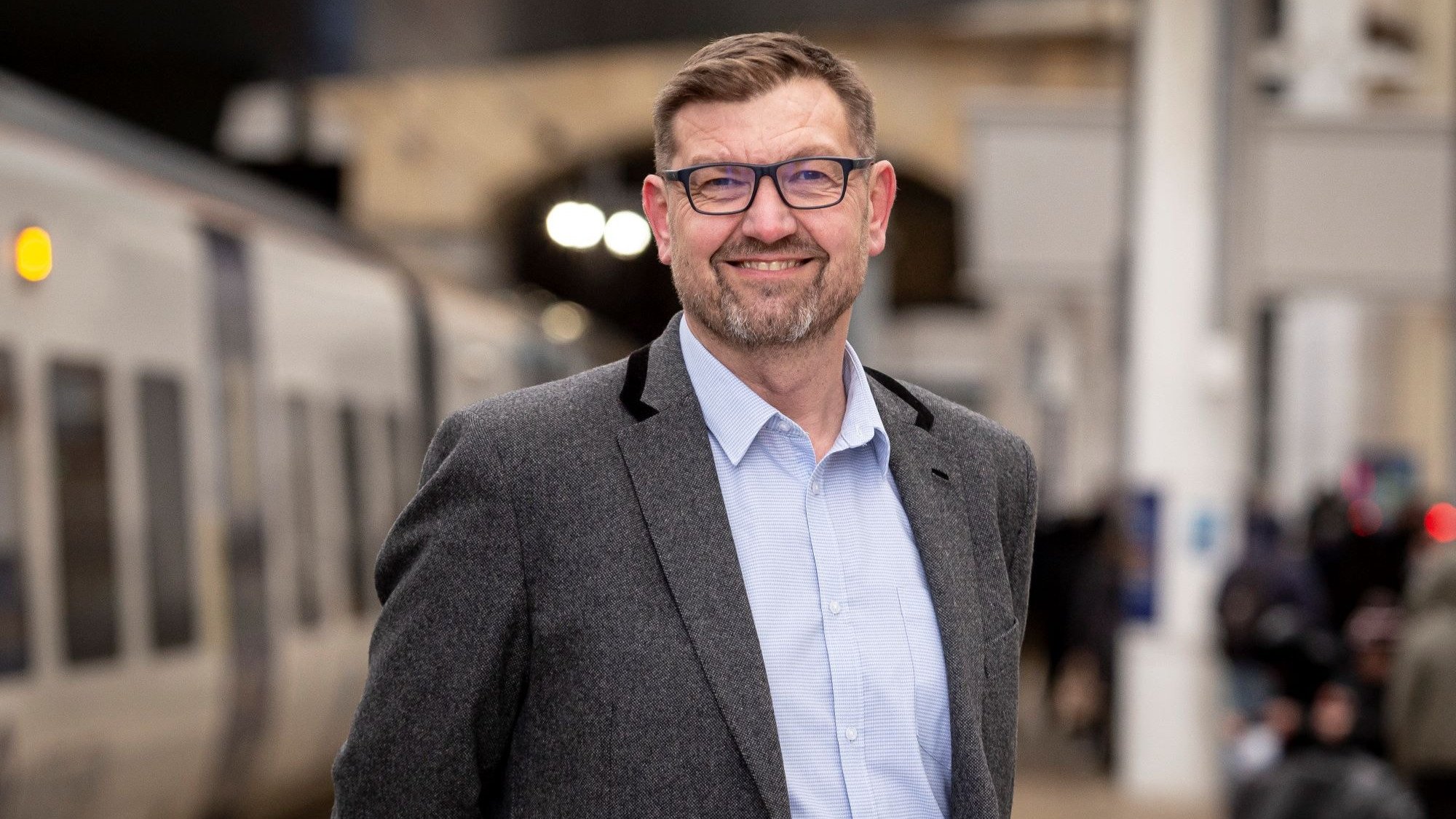 Image shows Tony Plumbley - ETCS engineering lead at Northern