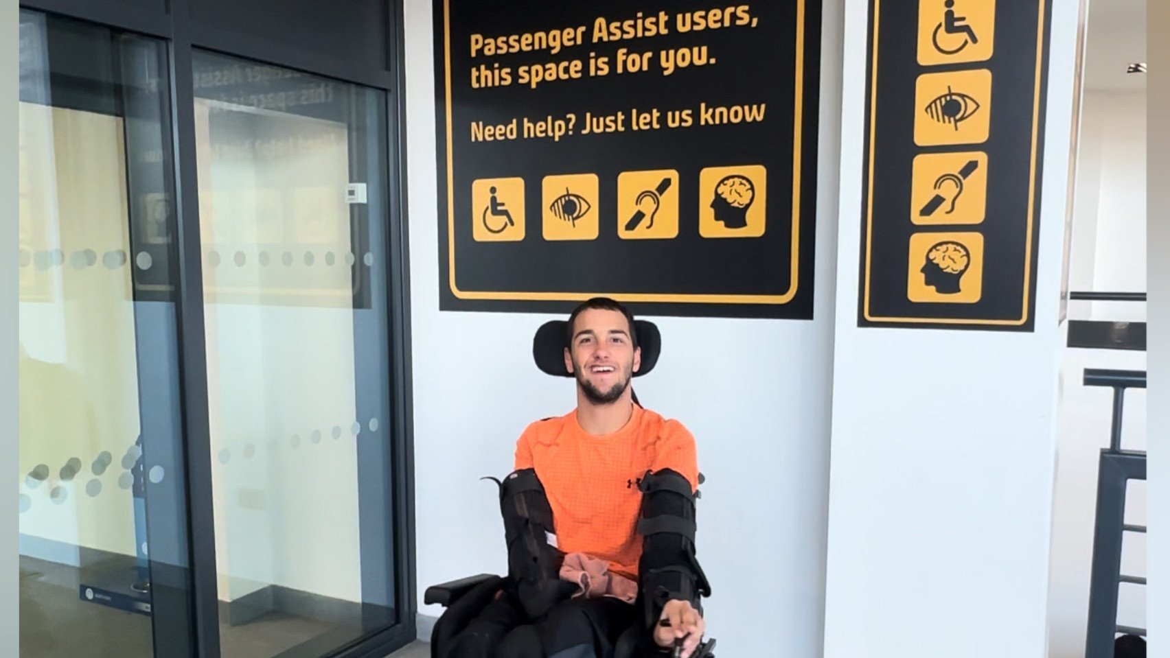 Sunderland Station's passenger assist meeting point